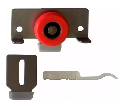 Imagen 2 de 5 de Kit Y Guia Para Sistema De Closet Sin Freno