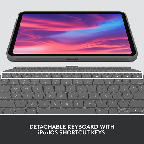 Capa Com Teclado Logitech Combo Touch Para Ipad 10th Geração
