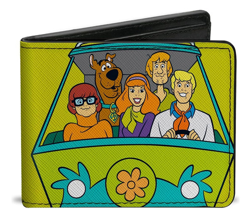 Scooby Doo Wallet, Bifold, Scooby Doo Group Driving Mystery