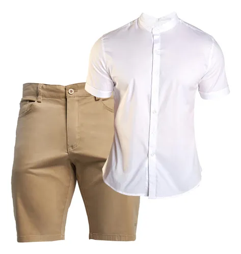 Outfit camisa blanca y short hotsell