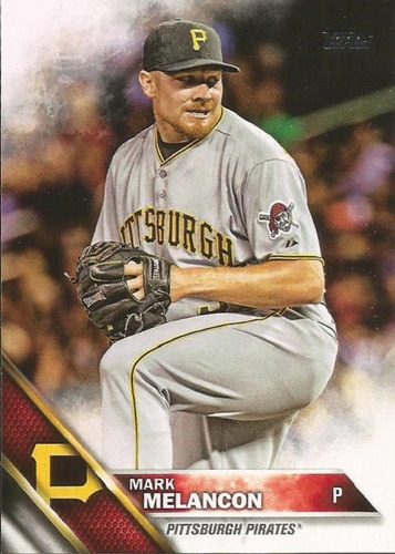 Barajita Mark Melancon Topps 2016 #336 Pittsburgh Pirates