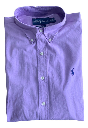 Camisa Polo Ralph Lauren Hombre Manga Larga Talla L Chl033