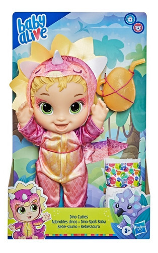 Muñeca Baby Alive Bebe-saurio Rubia Hasbro