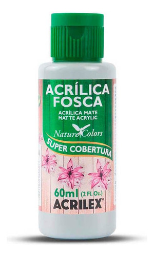 Tinta Acrílica Fosca 60ml - 933 Cinza - Acrilex