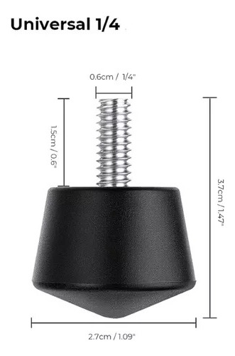 Pie De Goma Para Tripode K&f Concept Kf31.050