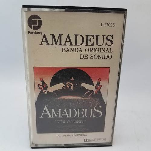 Amadeus Mozart Soundtrack Cassette