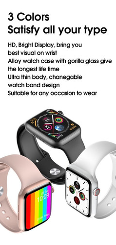 Imagen 8 de 10 de Smartwatch W26 Serie 6 Año 2021