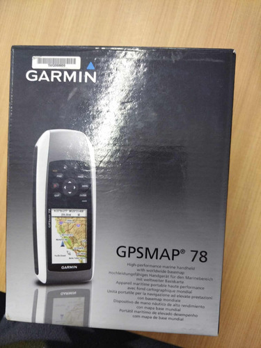 Gps Garmin Gpsmap 78 - Mapas Precargados, Pantalla 2.6 , Ant