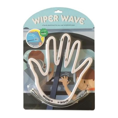 Wiper Wave - Accesorio Forma De Mano Limpiaparabrisas T...