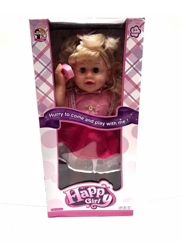 Mu eca Con Celular Interactiva A Pila Sheshu Toys