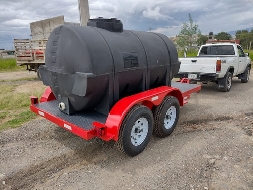 Remolque Con Tanque Para Agua 2850 Lts.