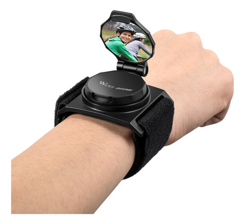 Espejo Retrovisor, Pulsera Giratoria De 360 Grados Para Bici