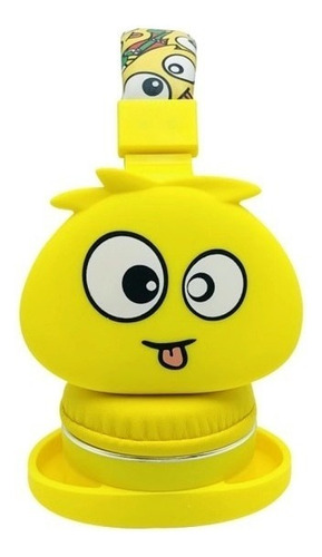 Fone Headset Bluetooth Infantil Com Abafador Jellie Monster