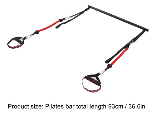 Kit De Barra De Pilates, Banda De Resistencia Ajustable Port