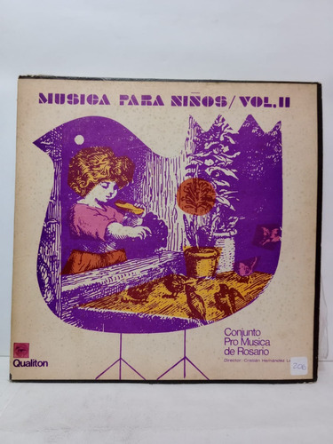 Conjunto Promusica De Rosario- Musica Para Niños Vol. Ii- Lp