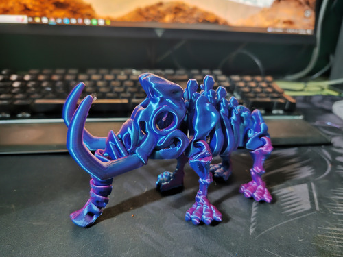 Juguete Prehistórico Mamut Impresión 3d Dinosaurio Colección