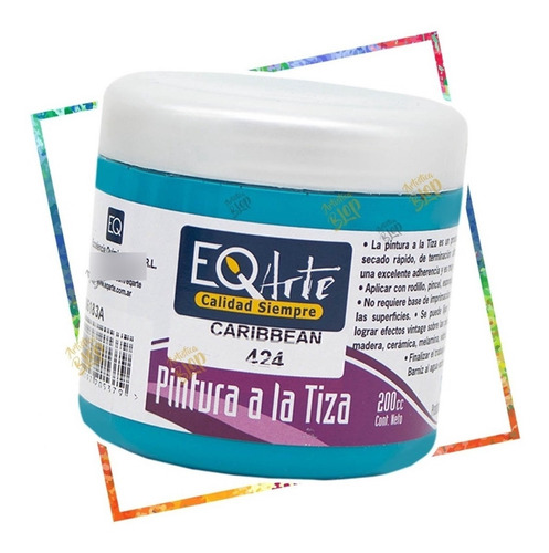 Pote Pintura Tizada Chalked Paint Mate Vintage Deco Arte