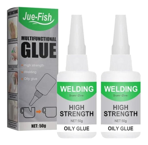 Jue Fish Glue - Adhesivo De Soldadura Aceitosa De Alta Resis