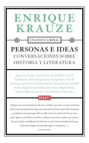Libro Personas E Ideas De Krauze Enrique Grupo Prh