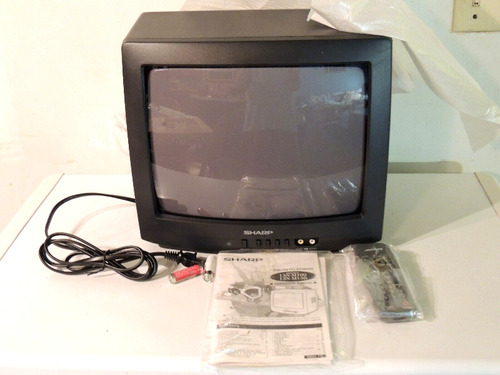 Televisor Sharp 14  Color C/antena, Control Remoto, Manual 