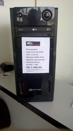 Pc - Desk Top - Space - Intel Core I5 - 3340