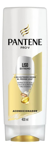  Acondicionador Pantene Liso Extremo Frasco De 400 Ml