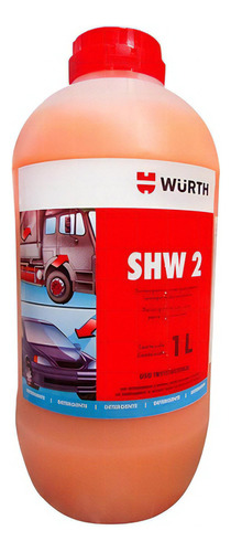 Shampoo Automotriz Con Cera Wurth  1 Litro