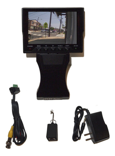 Evertech 4.3  Tft Color Lcd Cmara De Video Audio Vigilanci