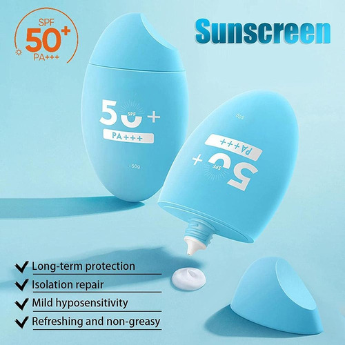 Protector Solar Ultravioleta Spf50 Impermeable Sudor 50ml