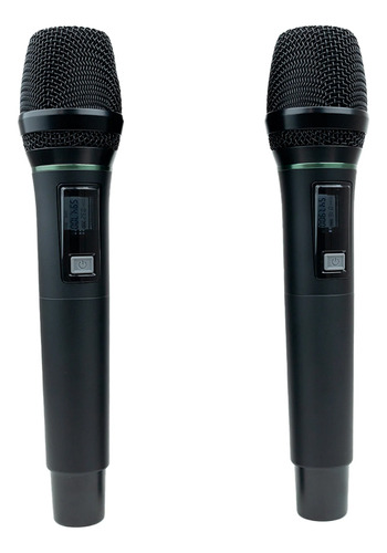 Micrófono Inalámbrico Pro Dj Uhv-1422m Batería De Litio