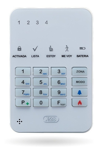 Kit Alarma Departamento X-28 4 Zonas Inalámbrica
