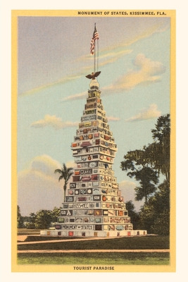 Libro Vintage Journal Monument Of States, Kissimmee, Flor...