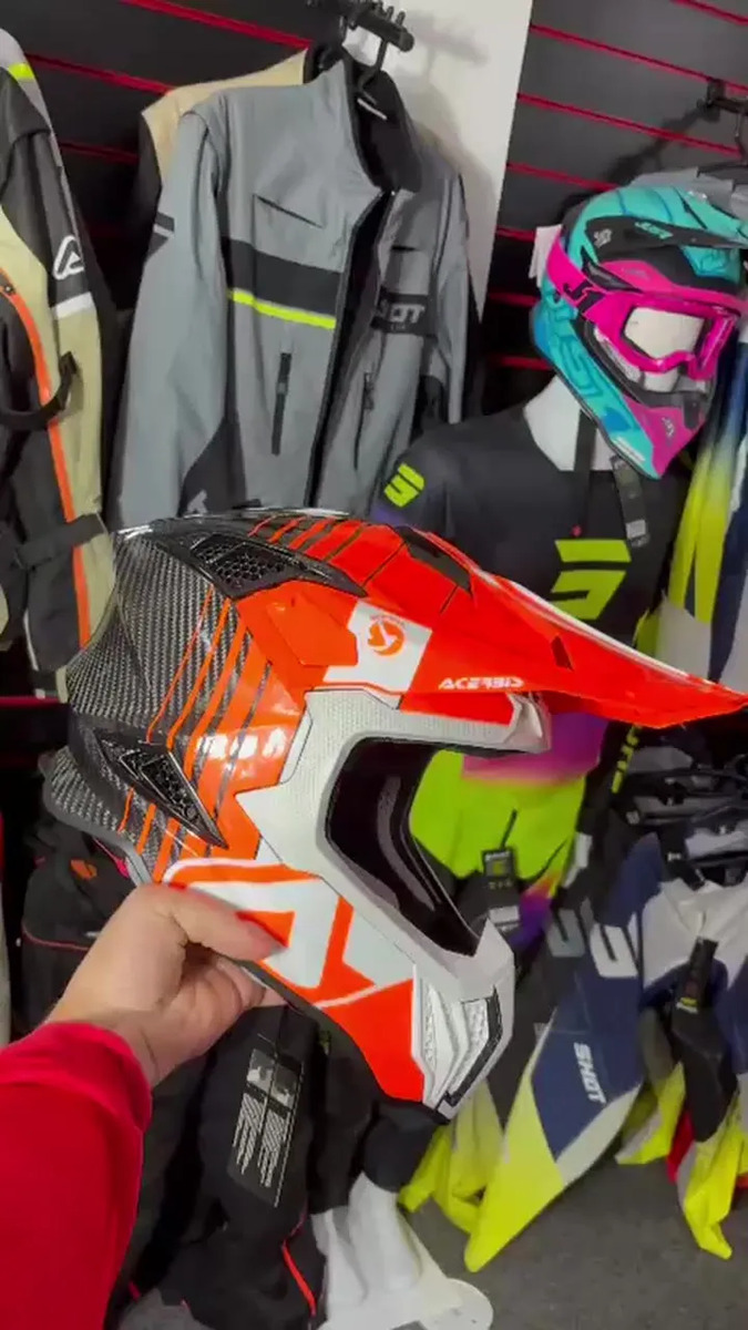 Capacete Acerbis Airstrike Full Carbon 2026 Cores
