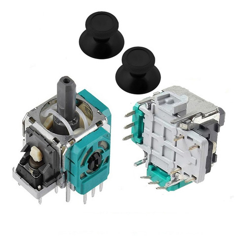 5 Joystick Potenciometro Alps Para Xbox One + Tapa Color Negro
