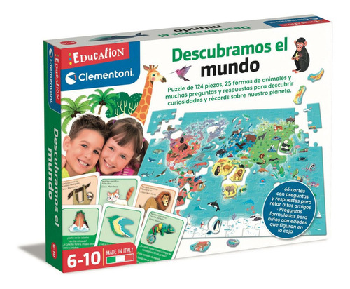 Juego Didáctivo Descubre El Mundo