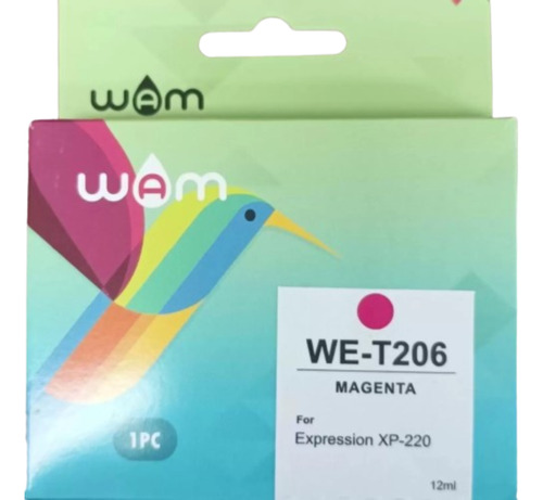 Cartucho Compatible Tinta Epson We-t206 Magenta