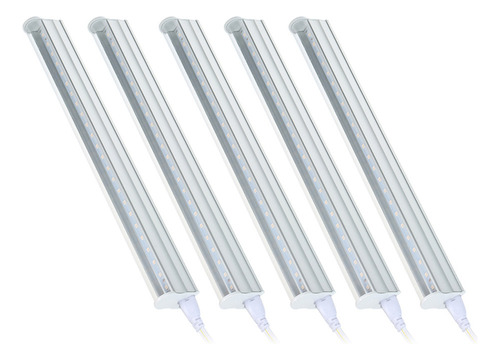 5-pack Luces Led Crecimiento 5w T5 Tubo Led Para Plantas Alt