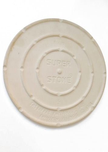 Piedra Para Pizza 33 Cm Marca Super Stone Importada Usa 1981