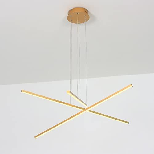 Umeiluce Lámpara De Araña Moderna De 6 Luces Led Para Isla D