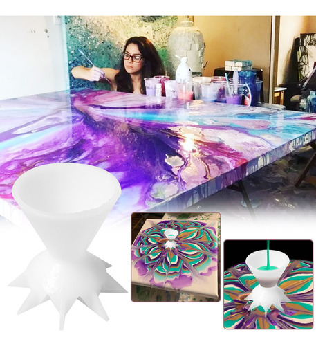 Pintura Para Hacer Tú Mismo, Para Llenar Vasos, Embudo, Desv