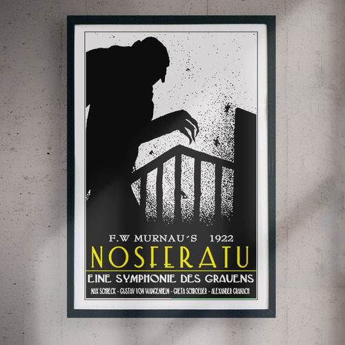 Cuadro 60x40 Peliculas Clasicas - Nosferatu Alternativo