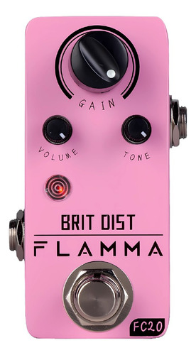 Pedal Brit Distorsión Flamma Fc20 Cuo