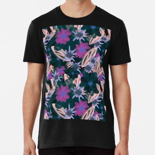 Remera Flores Primaverales  Algodon Premium