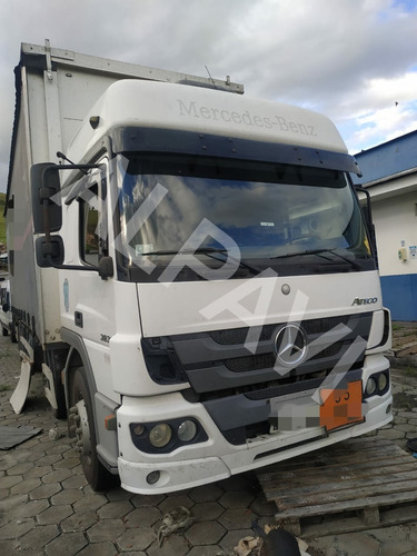 Imagem 2 de 15 de Mercedes Benz 8x2 Atego 3030 2016 Side