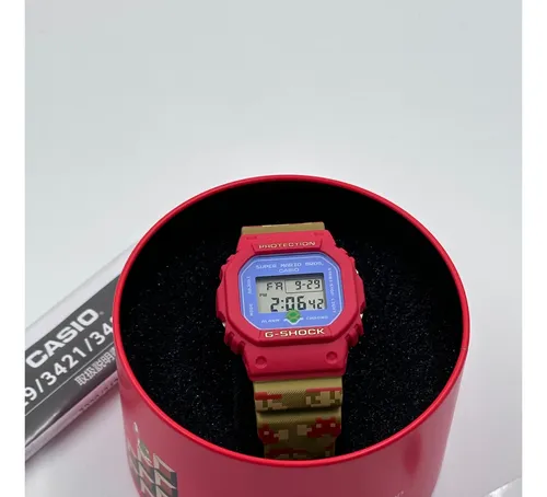 Relógio Gshock Super Mario Bros Limited Edition 35th