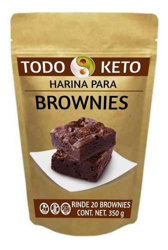 Harina Para Brownies Keto Sin Gluten