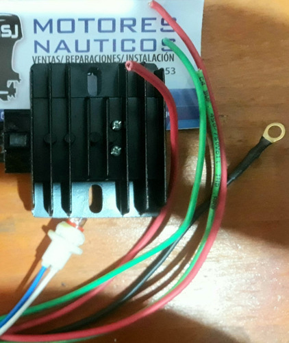 Imagen 6 de 10 de Fuera Borda Regulador Rectificador Cargador Mariner Mercury