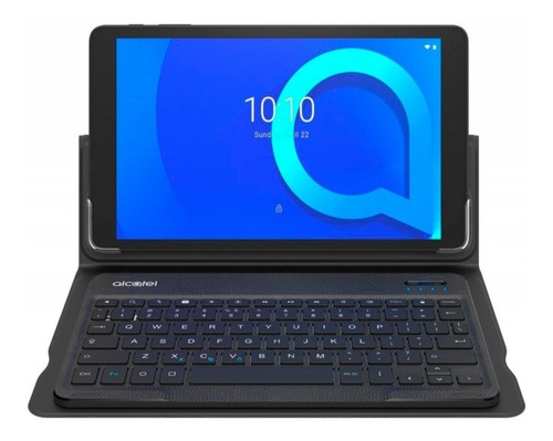 Tablet  con funda Alcatel 1T10 (8082) 10.1" 16GB color negro y 1GB de memoria RAM