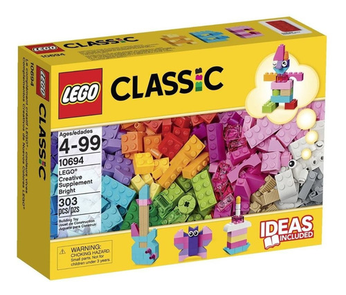 Set De Niñas Lego 303 Piezas Para Construir Ideas Incluidas