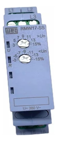 Rele Subtensão Sobretensão 380v Trifasico Rmw17-ss01d33 Weg